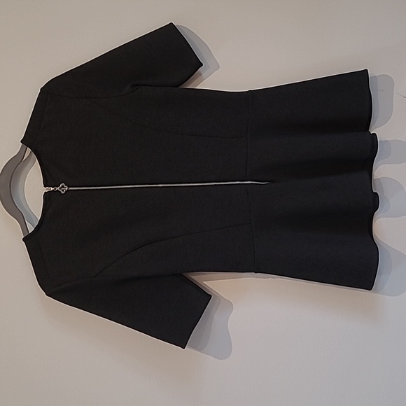 PINK TARTAN Peplum Top - Picture 4 of 7